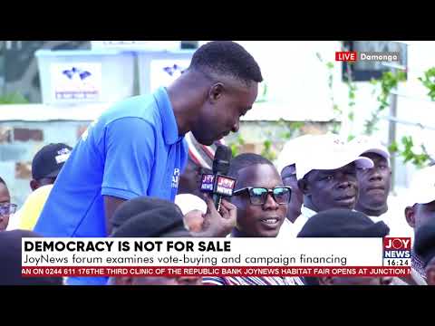 The money politicians give me isn’t vote-buying; it’s simply a token to say thank you.