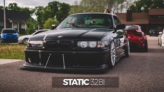 Static BMW 328i on Rotiform RSE Wheels (17x9 +30)