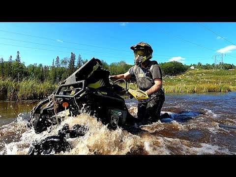 One Epic Day Well Sent On Can Am Renegades And Outlanders (Deep Water, Mud & Skeg)