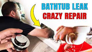 תיקון נזילה מטורף ומורכב באמבטיה... בלי לשבור אריחים | XDIY