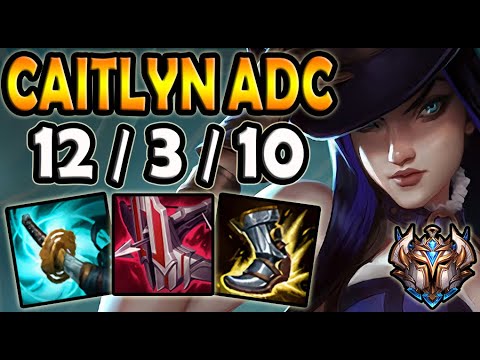 Caitlyn ADC vs Ezreal [ OTP ] Lol Korea Challenger ✅