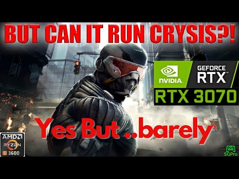 Crysis Remastered 4K | RTX 3070 OC 8GB X Ryzen 5 3600 ( Can It Run Crysis ? Settings )