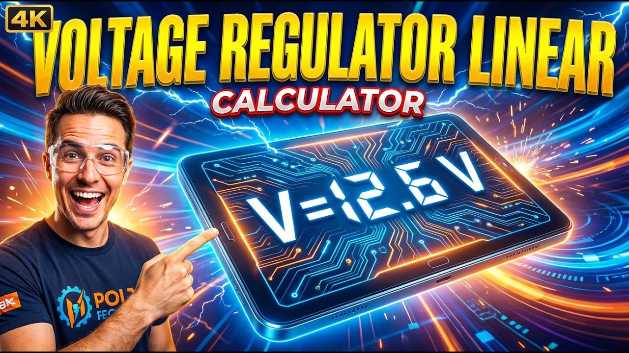 Voltage Regulator Linear Interactive Calculator