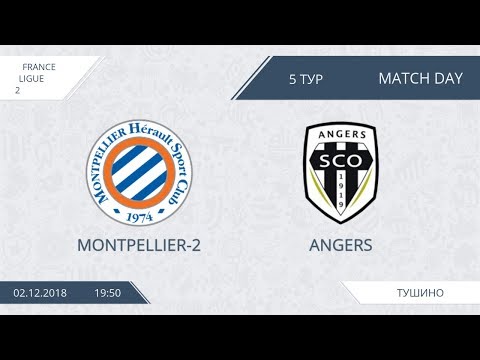 AFL18. France. Ligue 2. Day 5. Angers - Montpellier-2