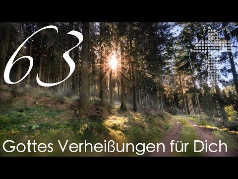 Gottes Verheißungen für Dich - Psalm 23,6 | Videokalender 63/365 - Deutschland braucht JESUS