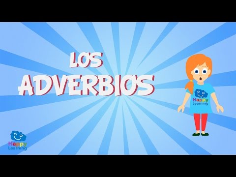 Los Adverbios | Videos Educativos para Niños de Happy Learning Español