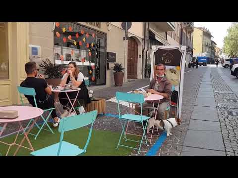 Run to Rivoli near Turin (Italy)