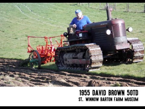1955 David Brown 50TD - St. Winnow Barton Farm Museum