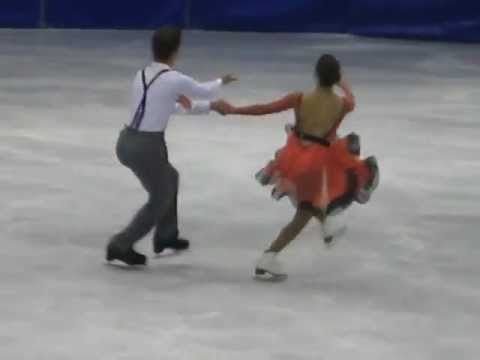 2012. Santa Claus Cup - Estelle Elizabeth/Romain Legac Free Dance.avi