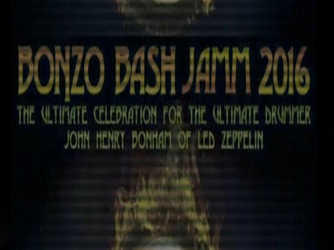 Bonzo Bash NAMM 2016 with Mike Terrana (drummer) /  Led Zepplin "THE OCEAN"