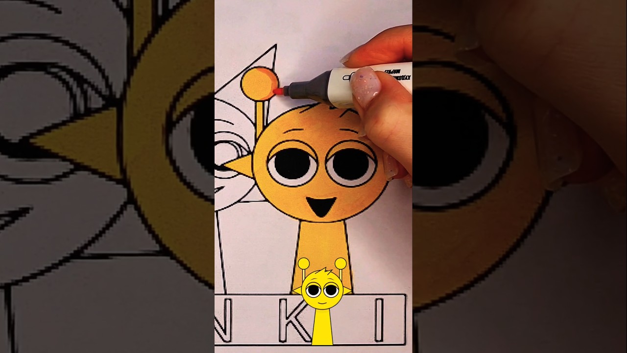 🎉Simon Sprunki Incredibox NEW COLORING PAGES #coloring #coloringforkids #howtocolouring #incredibox