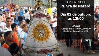 preview picture of video 'Visita de Nossa Senhora de Nazaré 2014'