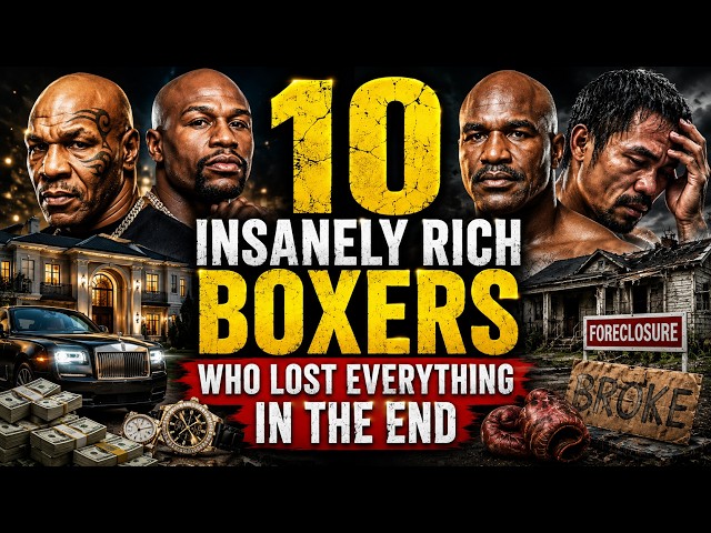 10 Insanely Rich Boxers Who Lost Everything In The End SDDEFAULT Thumbnail