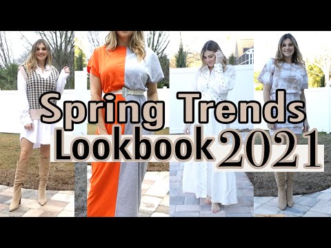 Spring 2021 Fashion Trends Lookbook *How to Style* Outfit Ideas for Spring 2021