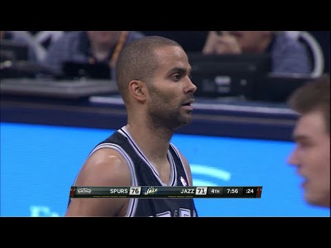 Tony Parker Full Highlights at Utah Jazz (2013.11.15) - 22 Points, 6 Assists