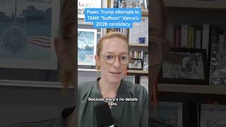 Psaki: Trump attempts to TANK 'buffoon' Vance's 2028 candidacy 