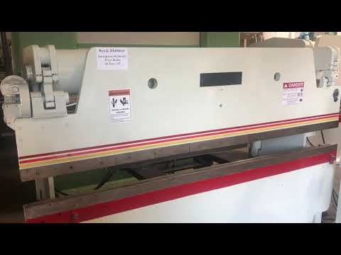 Accurpress Hydraulic Press Brake 60 Ton x 10' Stock #8496HP