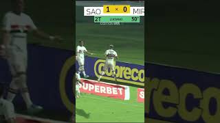 LUCIANO DECIDE E SÃO PAULO VENCE MIRASSOL NO BRASILEIRÃO
