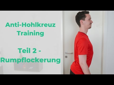 Anti-Hohlkreuz-Training Teil 2 - Übungen zur Auflockerung der Rumpfmuskulatur