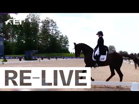 RE-LIVE | Intermediate II U25 Team competition | FEI North American Youth Championships 23 Dressage