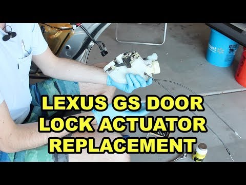 1998-2005 Lexus GS Rear Door Lock Actuator Replacement