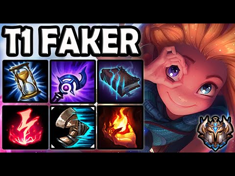 T1 Faker ZOE vs LUCIAN [ MID ] Ranked Korea ✅