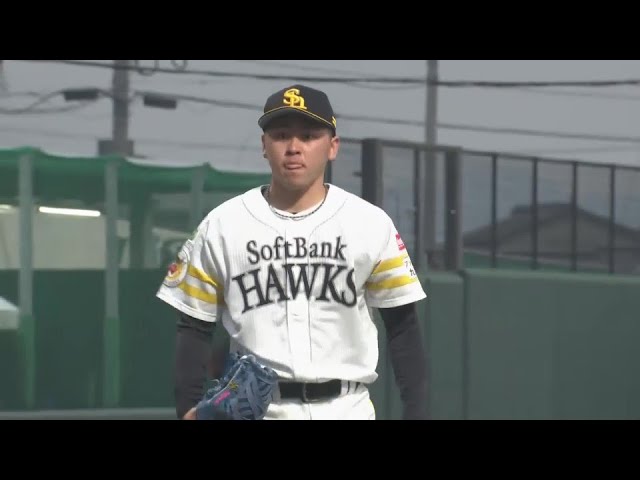 【ファーム】左腕が唸る!! ホークス・三浦瑞樹 7回1失点5奪三振の好投を見せる!! 2024年5月22日 福岡ソフトバンクホークス 対 中日ドラゴンズ