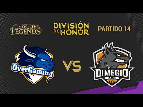 Overgaming vs Dimegio  - #LoLHonor Jornada 3, T 7 (08-09-2014)