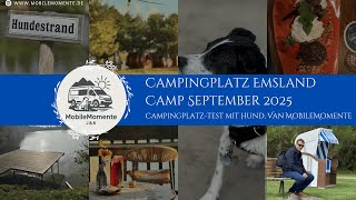 Emsland Camp 2025 – Campingplatz-Test mit Hund, Restaurant & Drohnenflug