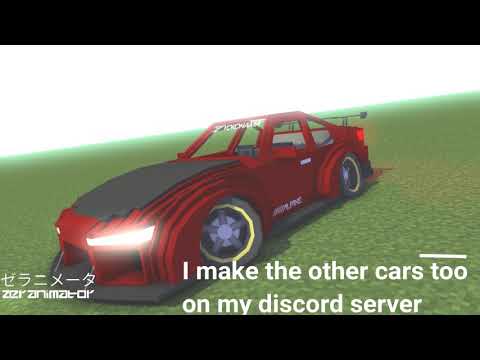 Mine Imator Car rig Free download (Silvia S15)