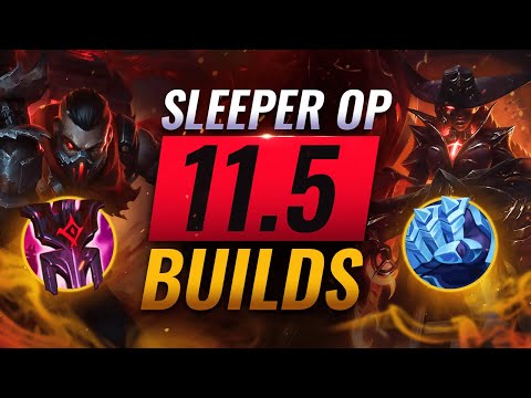 5 NUEVAS Sleeper OP Builds que CASI NADIE USA in Parche 11.5 - League of Legends Temporada 11