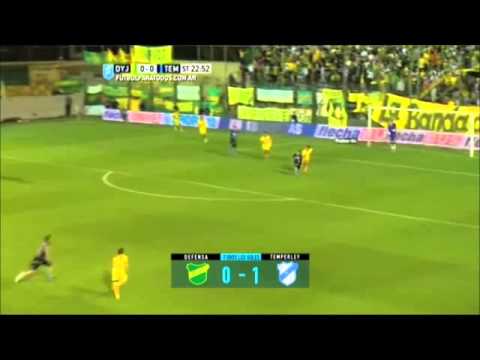 Defensa y Justicia 0 vs Temperley 1 - El Gol!!! Fecha 10 Primera División 2015