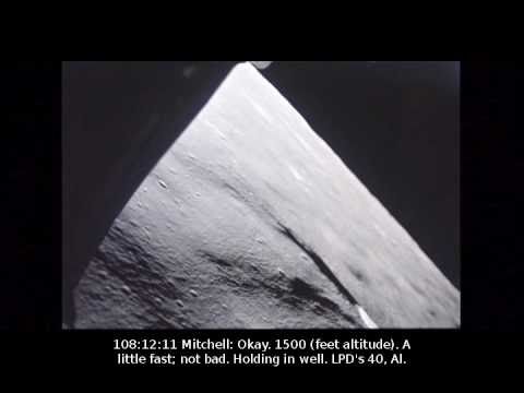 Apollo-14: Landing at Fra Mauro with subtitles