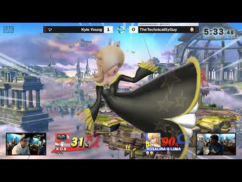 Sink or Swim 108 WR2 - Kyle Young (Bayonetta) vs The Technicality Guy (Rosalina & Luma)
