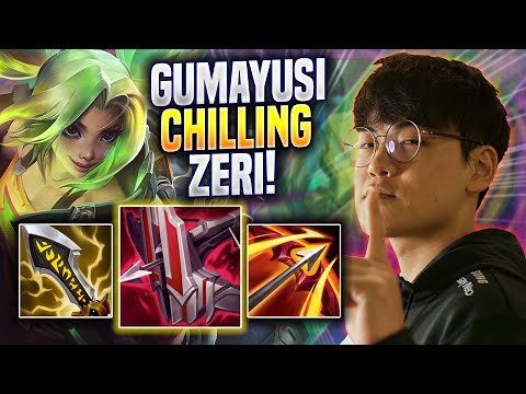 GUMAYUSI CHILLING WITH ZERI! - T1 Gumayusi Plays Zeri ADC vs Lucian! | Preseason 2023