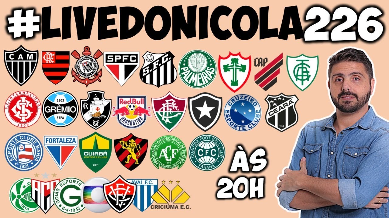 AO VIVO: ÚLTIMA RODADA DO BRASILEIRÃO, MERCADO ABERTO, DISPENSAS E MUITO MAIS