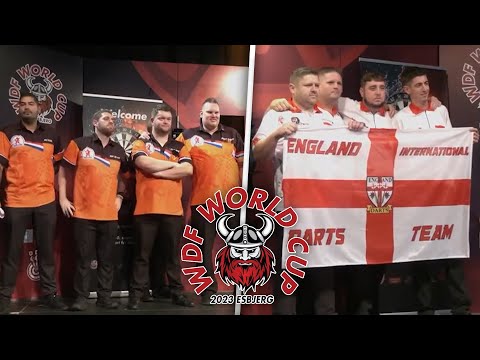 Mens Team Final Netherlands v England - WDF World Cup 2023 from Esbjerg Denmark Day 5 morning