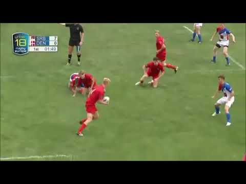 2018 Rugby Europe U18 7s Trophy Esztergom Serbia Denmark