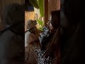 Actress Trisha With Cute Kissing Shorts Trisha Trishakrishnan Cutedog Kissing Status