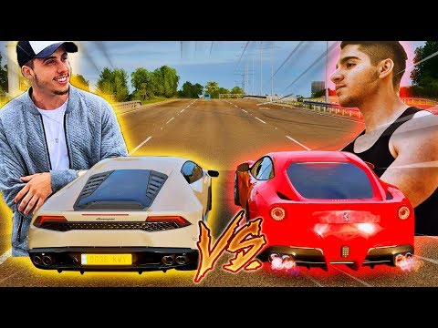 Greg Ferreira VS Caio Araujo - Lamborghini Huracan VS Ferrari F12 Berlinetta - Forza Horizon 4