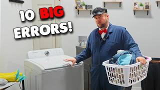 10 Ways You Use a Washer Wrong