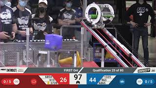 Qualification 25 - Science Division - 2023 FIRST Ontario Provincial Championship