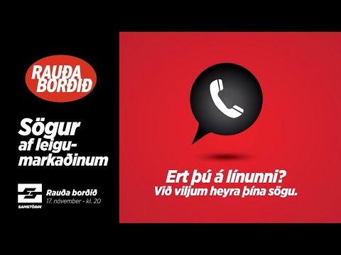 Rauða borðið: Sögur af leigumarkaðnum
