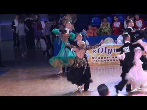 Батырев Юрий -  Гурьянова Елизавета V.Walts  WDSF INTERNATIONAL OPEN STANDARD Кубок Олимпа - 2017