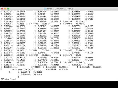 IFT383 VIM combined with unix paste command