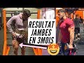 RESULTAT 2 ENTRAINEMENT JAMBES/SEMAINES DEPUIS 3 MOIS !??💪