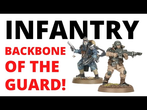 Infantry Squads in Codex Astra Militarum - Unit Review and Tactics