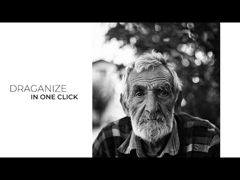 Dragan effect in Photoshop with one click. New Feature in Black and White Plugin for Photoshop.