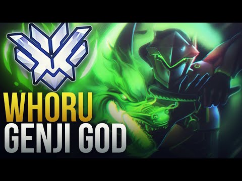 Best Of "WHORU" GENJI GOD - Overwatch Montage