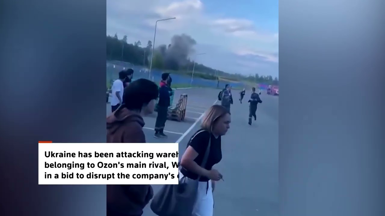 Russian e-commerce warehouse evacuated ahead of Ukrainian drone strike